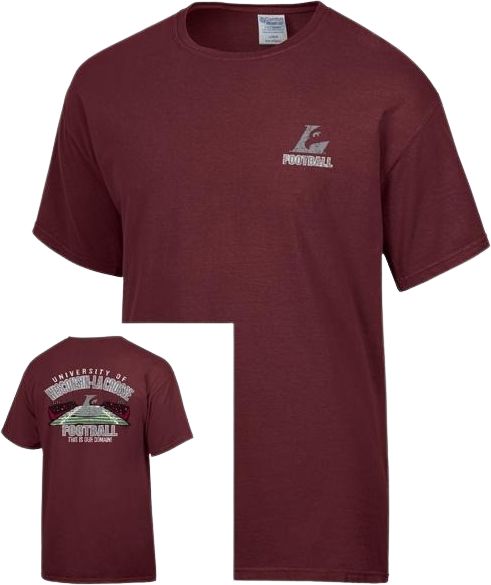University of Wisconsin - La Crosse Eagles Football Short Sleeve T-Shirt