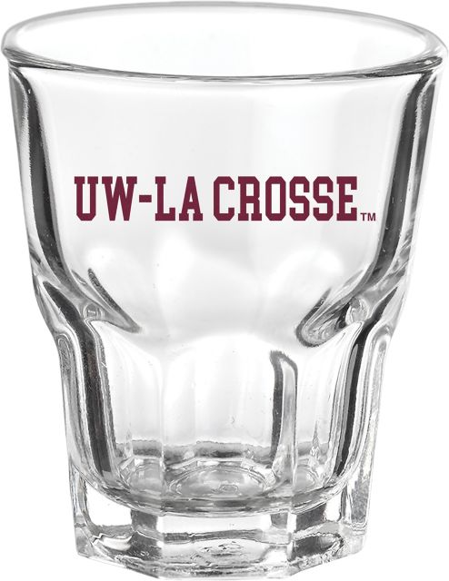 University of Wisconsin - La Crosse Eagles 1.5 oz. Collectors Glass