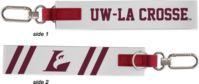 University of Wisconsin - La Crosse Eagles Carabiner Strap Keychain