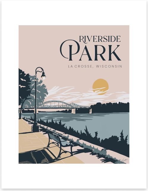 University of Wisconsin - La Crosse 8x10 Print