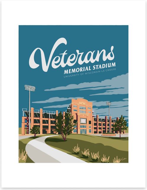 University of Wisconsin - La Crosse 11x14 Print