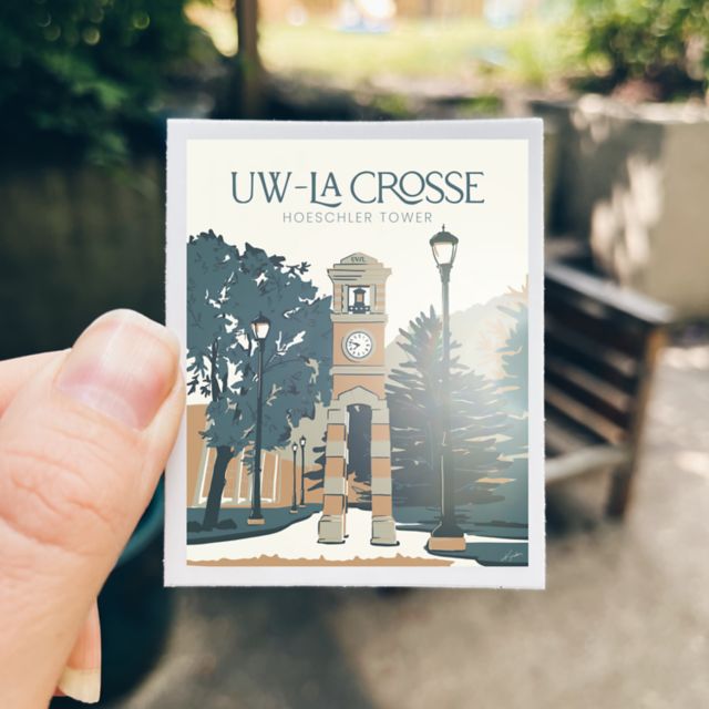 University of Wisconsin - La Crosse Vinyl Sticker