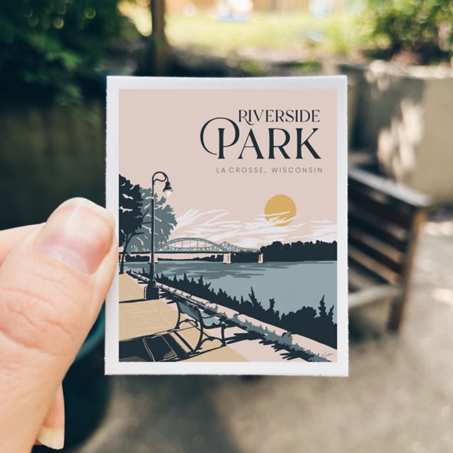 University of Wisconsin - La Crosse Vinyl Sticker