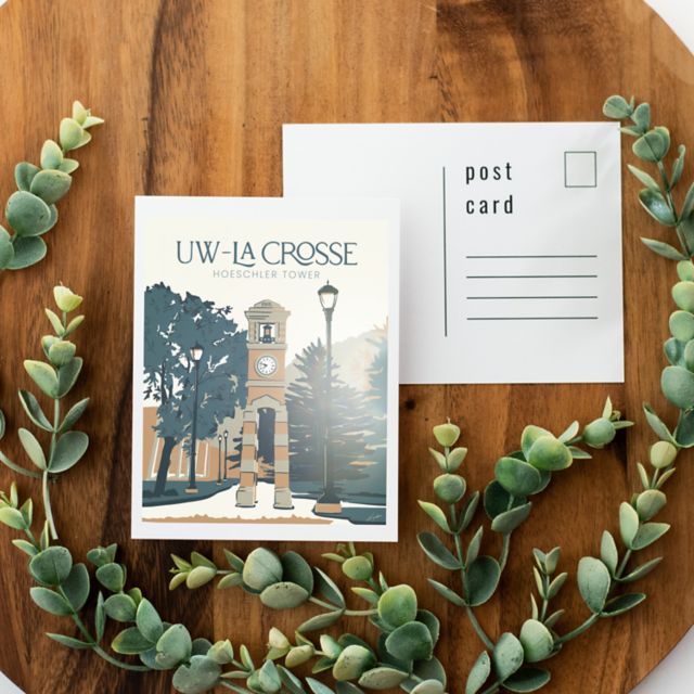 University of Wisconsin - La Crosse Post Card