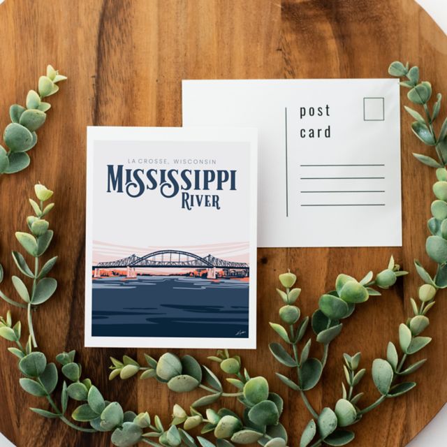 University of Wisconsin - La Crosse Post Card