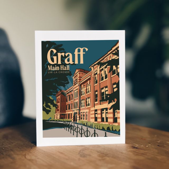 University of Wisconsin - La Crosse Notecard