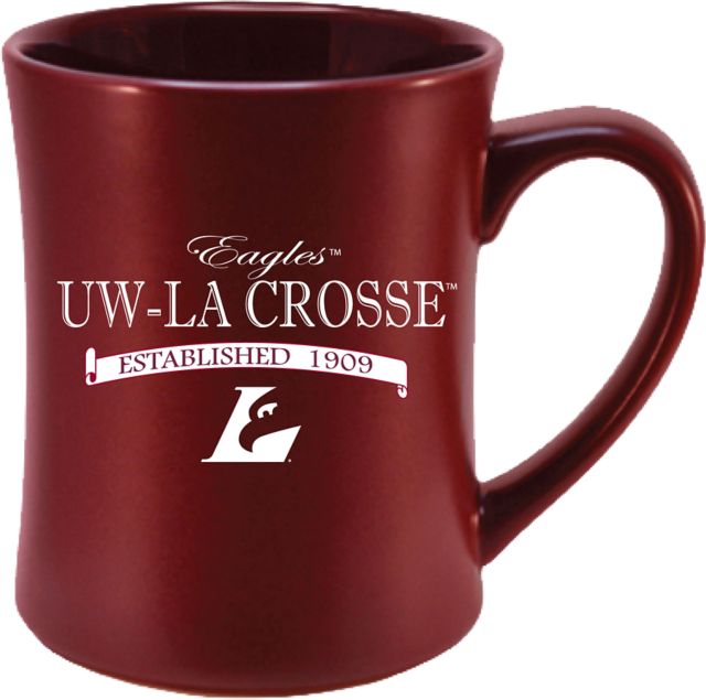 University of Wisconsin - La Crosse Eagles 16 oz. Matte Mug