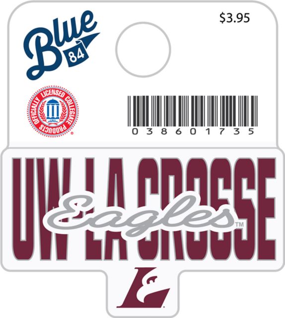 University of Wisconsin - La Crosse Eagles Mini Sticker