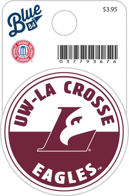 University of Wisconsin - La Crosse Eagles Mini Sticker