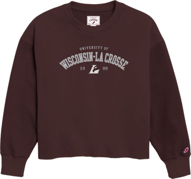 University of Wisconsin - La Crosse Women's Oversized Crewneck Sweatshirt