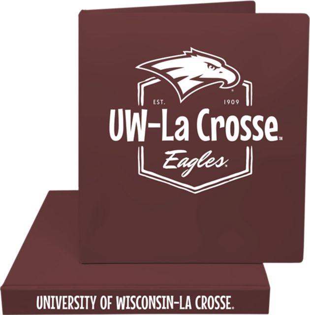 University of Wisconsin - La Crosse 1 in. Binder