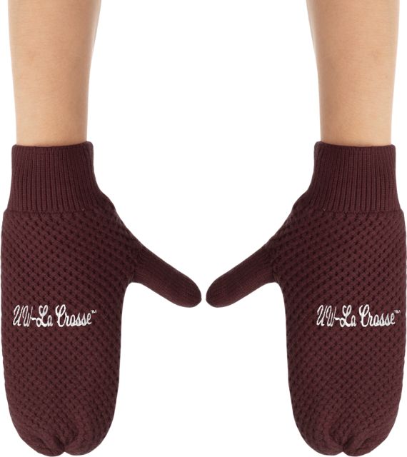 University of Wisconsin - La Crosse Knit Fashion Mittens