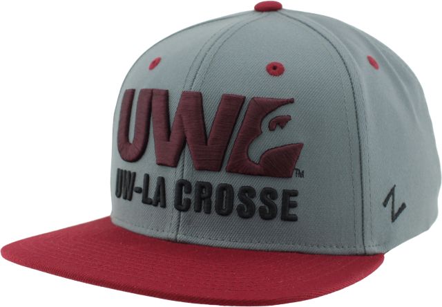 University of Wisconsin - La Crosse Eagles Flat Bill Snapback Cap