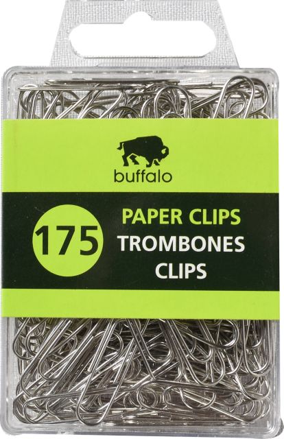 PAPER CLIP 28MM 175PK METAL