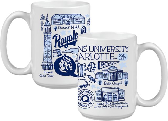 Queens University of Charlotte Julia Gash 15 oz. Mug