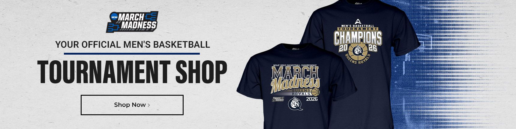 Your official men's basketball tournament shop. Shop Now.