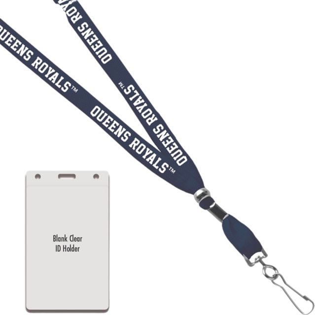 Queens University of Charlotte Card Dispenser Lanyard