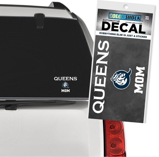 Queens University of Charlotte Mom Decal