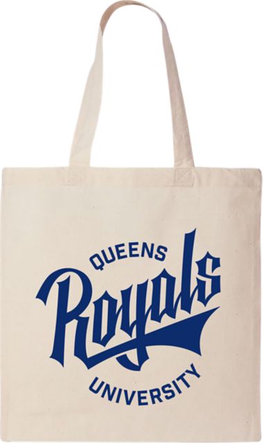 Queens University of Charlotte 15 x 16 Canvas Tote Bag