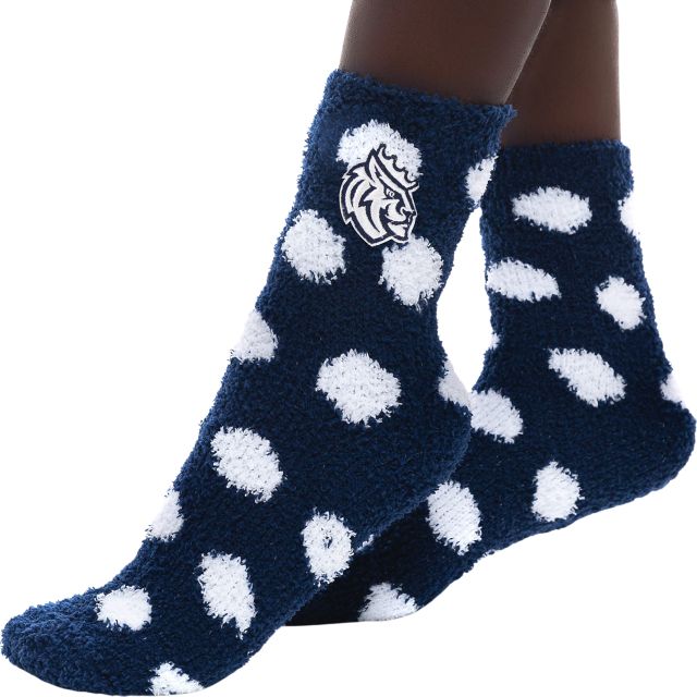 Queens University of Charlotte Women's Plush Socks