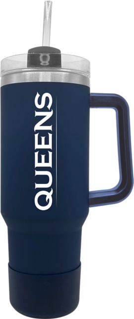 Queens University of Charlotte 40 oz. Straw Tumbler