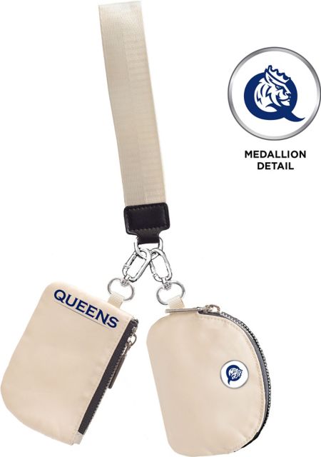 Queens University of Charlotte Oversized Key Strap Coin Purse
