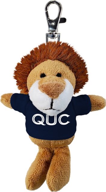 Queens University of Charlotte Plush Keychain