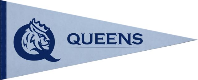 Queens University of Charlotte 12" x 30" Pennant