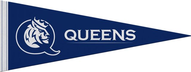 Queens University of Charlotte 9" x 24" Pennant