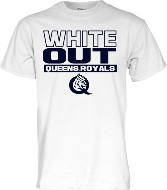 Queens University of Charlotte Queens University White Out Short Sleeve T-Shirt