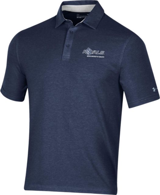 Queens University of Charlotte Royals Charged Cotton Polo: Queens  University of Charlotte