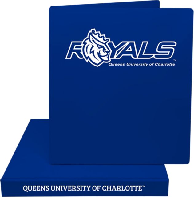 Queens University of Charlotte 1'' Vinyl Binder