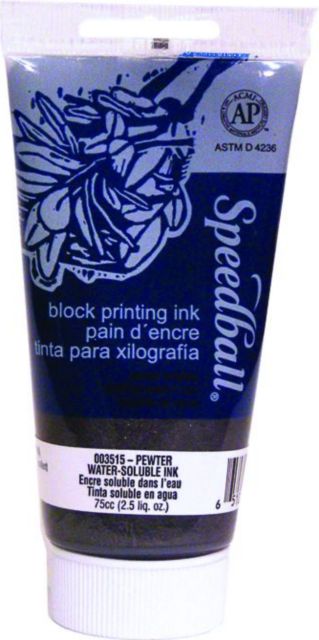 Block Ink Water Based 2.5oz Pewter