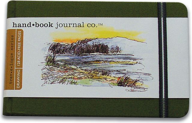 HANDBOOK JOURNAL LANDSCAPE3.5X5.5 GREEN