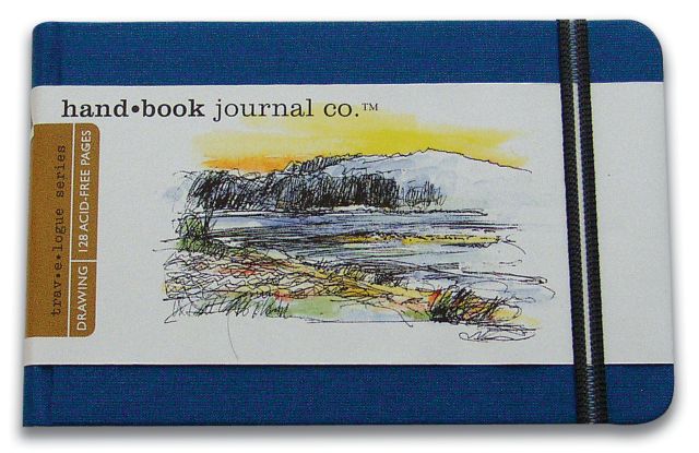 HANDBOOK JOURNAL LANDSCAPE 8.25X5.5 BLUE