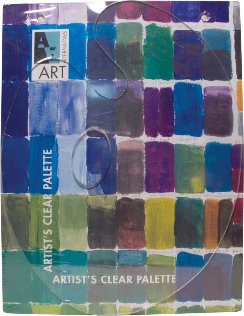PALETTE CLEAR OVAL 9X12
