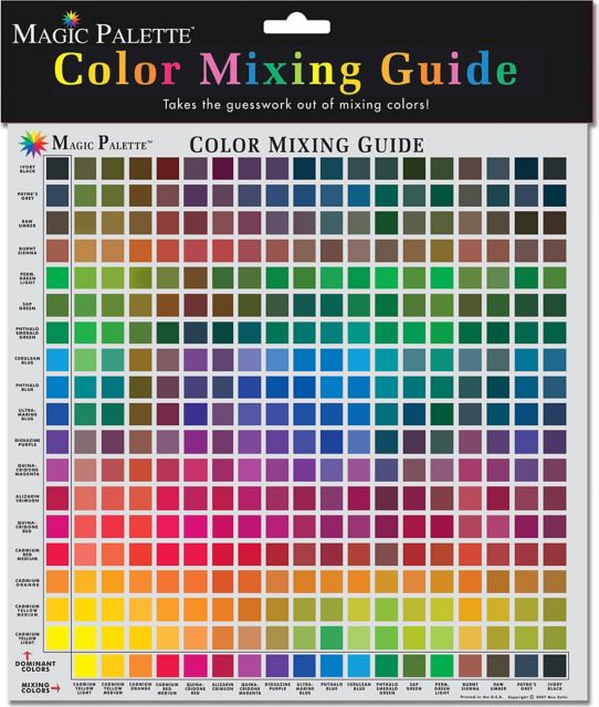 COLOR MIXING GUIDE PERSONAL 11.5X11.5