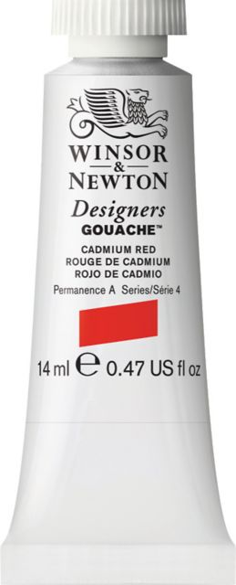 Designer Gouache 14mL Cadmium Red