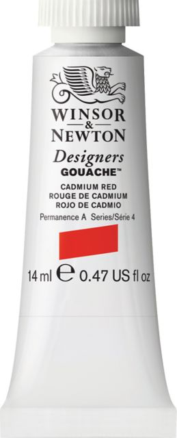 Designer Gouache 14mL Cadmium Red