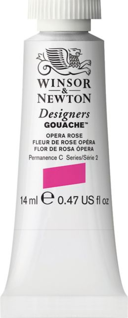 Designer Gouache 14mL Opera Rose