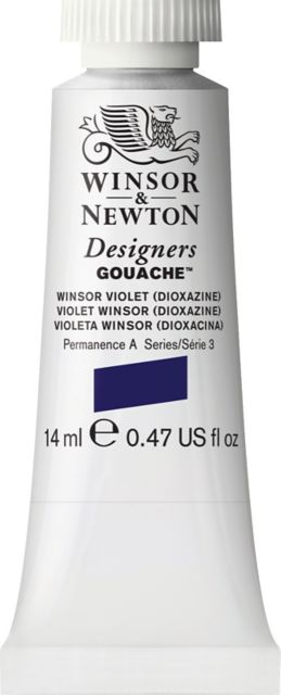 Designer Gouache 14mL Wnsor Dioxazine Violet