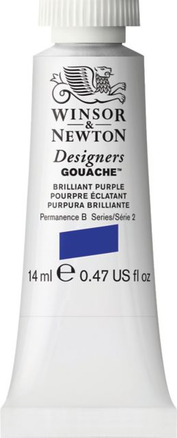 Designer Gouache 14mL Brilliant Purple