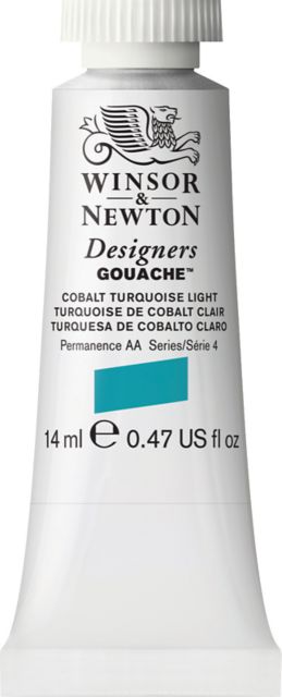 Designer Gouache 14mL Cobalt Turqoise Light