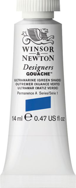 Designer Gouache 14mL Green Ultramarine