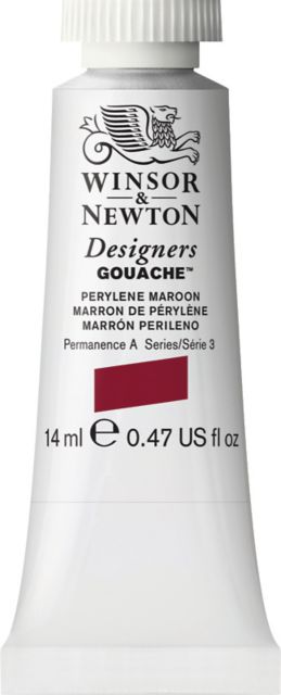 Designer Gouache 14mL Perylene Maroon
