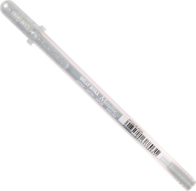 GELLYROLL PEN METALLIC SILVER