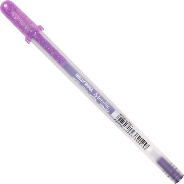 GELLYROLL PEN METALLIC PURPLE