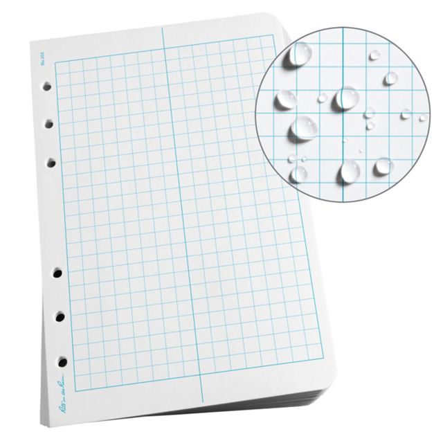 Standard loose leaf sheets