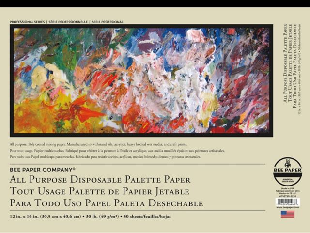 disposable paint palette