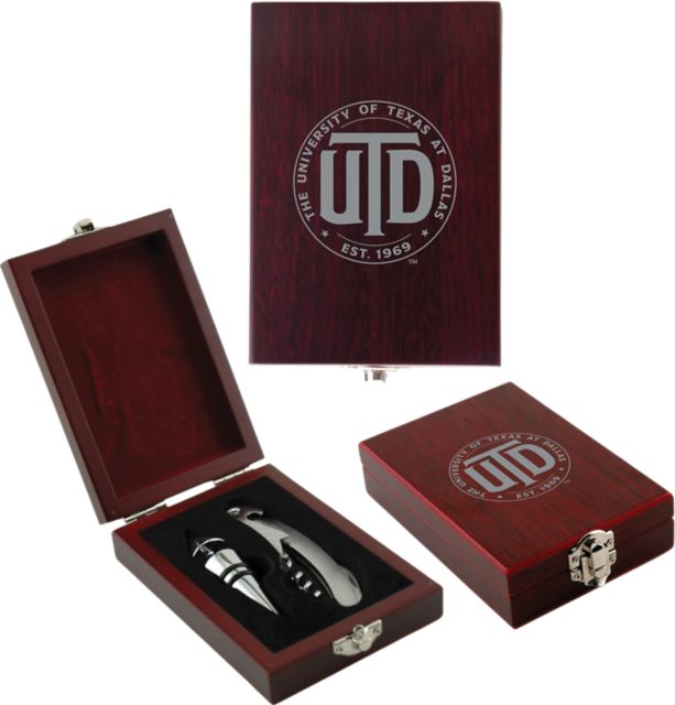 The University of Texas at Dallas Wine Gift Set